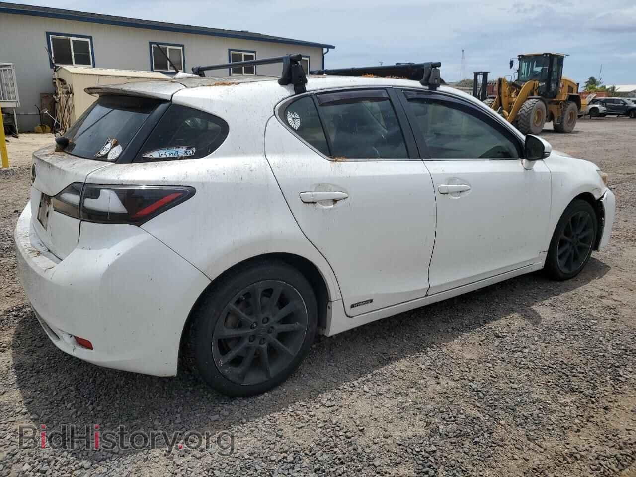 2012 LEXUS CT 200 - VIN: JTHKD5BH0C2108347 - Фото 3