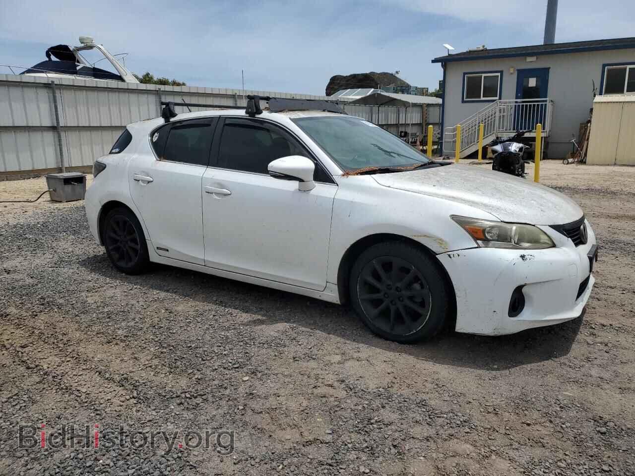 2012 LEXUS CT 200 - VIN: JTHKD5BH0C2108347 - Фото 4