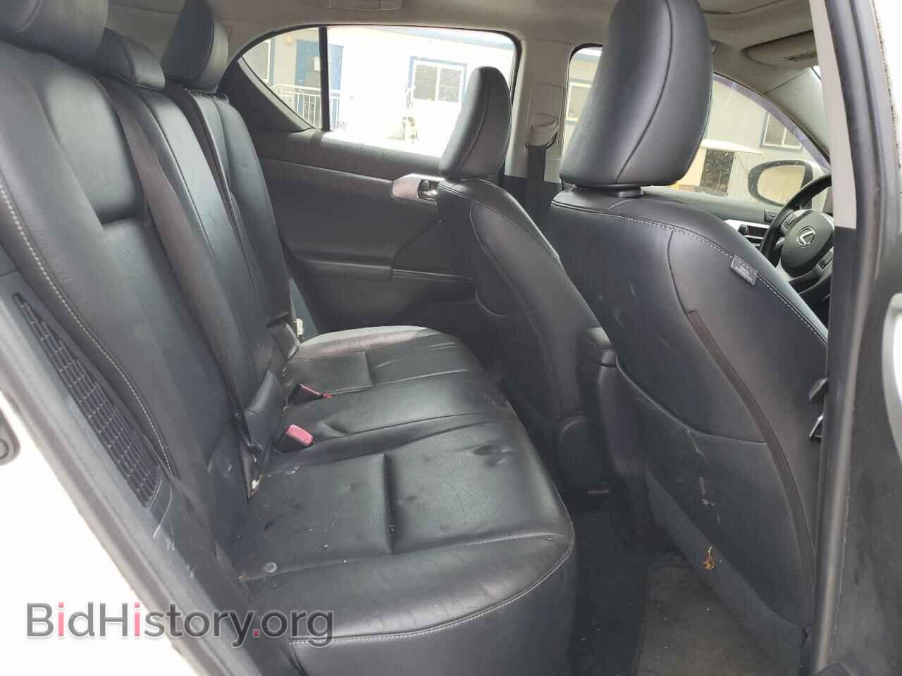 2012 LEXUS CT 200 - VIN: JTHKD5BH0C2108347 - Фото 10