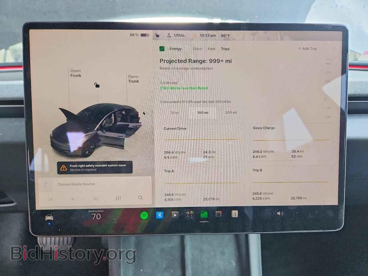 2025 TESLA MODEL 3 - VIN: 5YJ3E1EA8SF970236 - Фото 9
