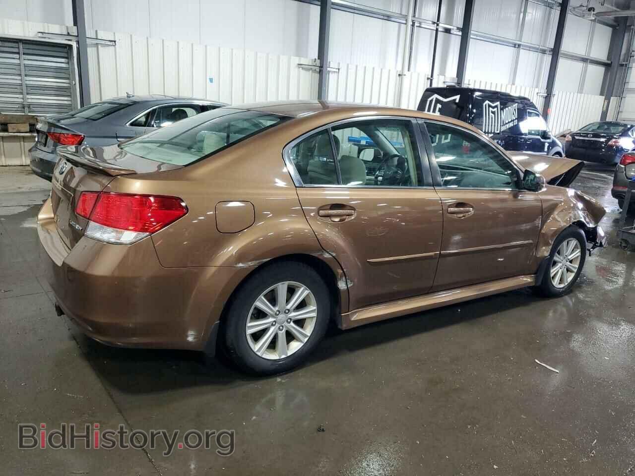 2012 SUBARU LEGACY - VIN: 4S3BMCC67C3025513 - Фото 3