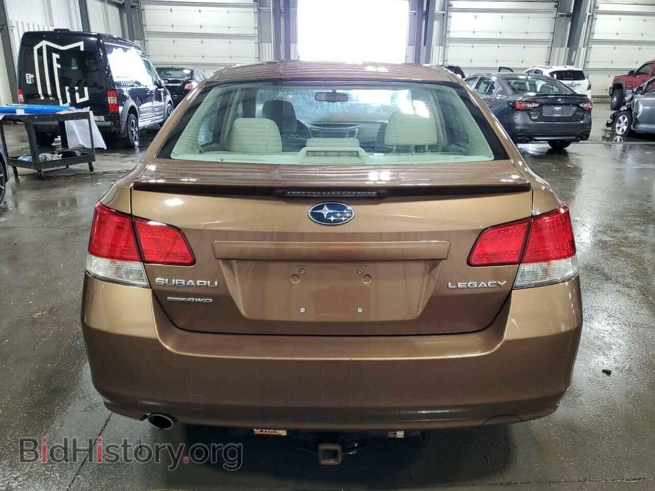 2012 SUBARU LEGACY - VIN: 4S3BMCC67C3025513 - Фото 6