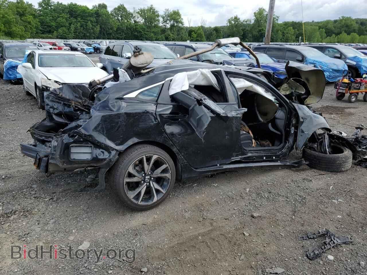 2019 HONDA CIVIC - VIN: 2HGFC2F83KH595128 - Фото 3