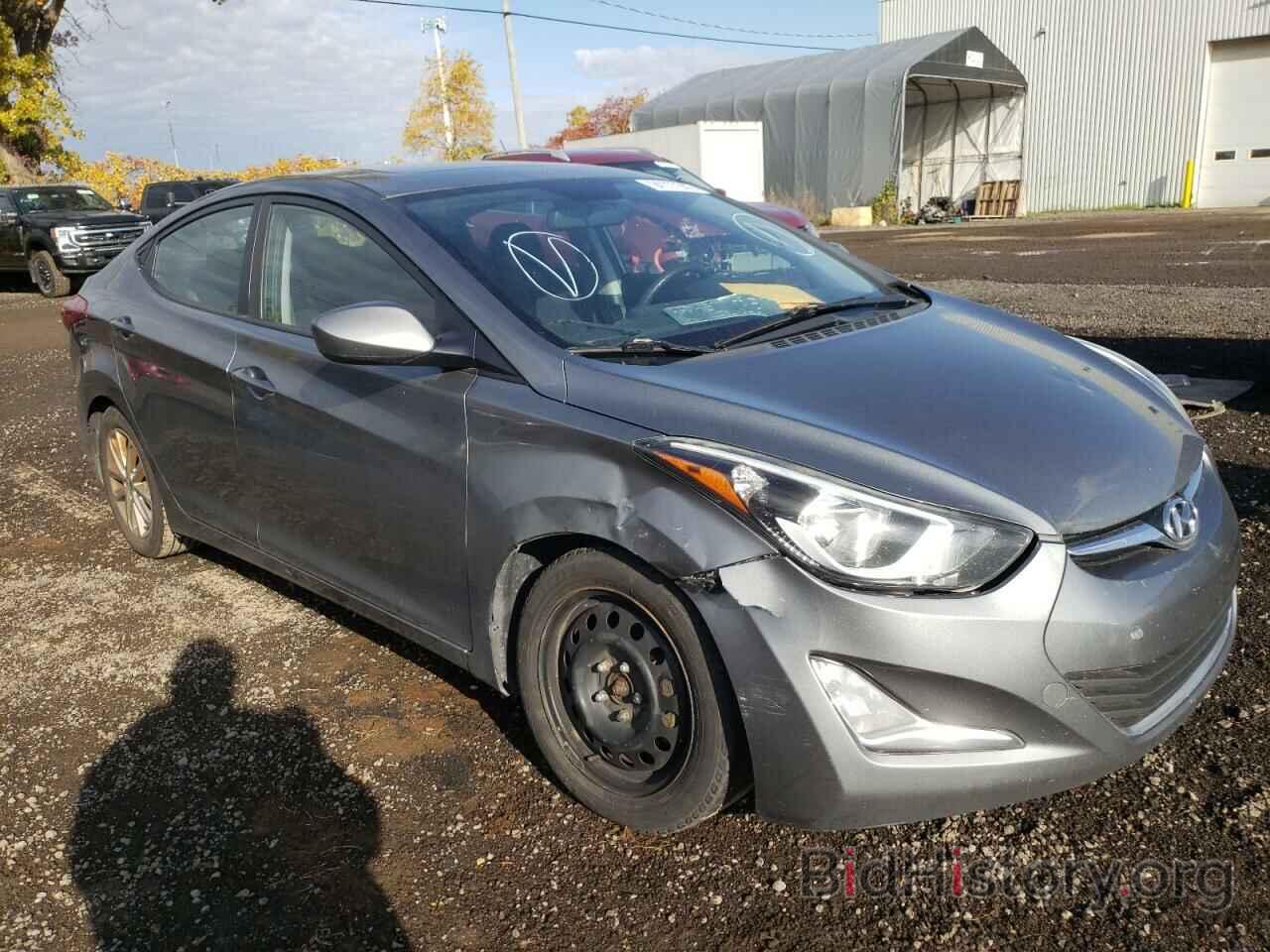 Фотография KMHDH4AE7GU631936 - HYUNDAI ELANTRA 2016