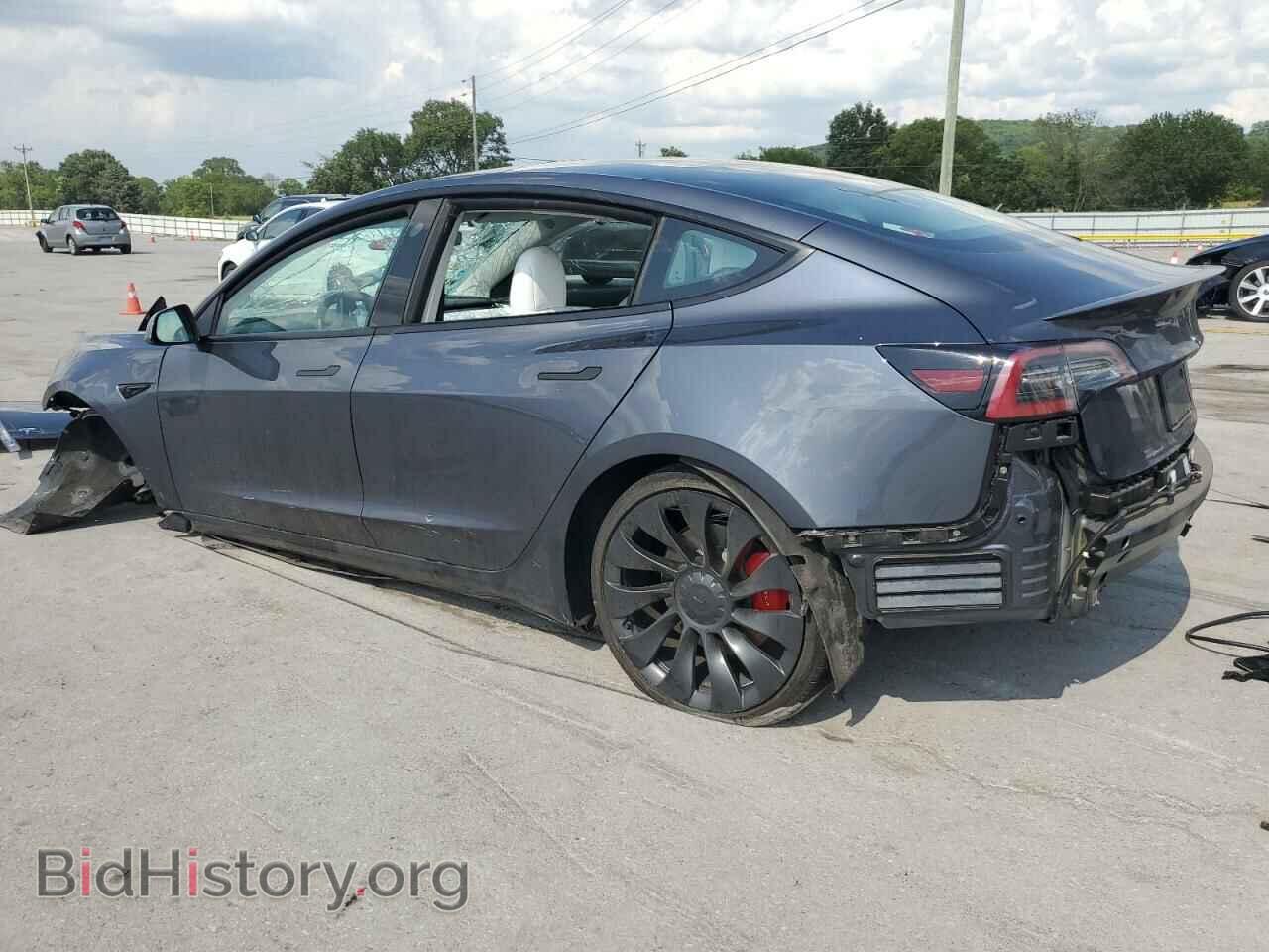 2022 TESLA MODEL 3 - VIN: 5YJ3E1ECXNF268618 - Фото 2