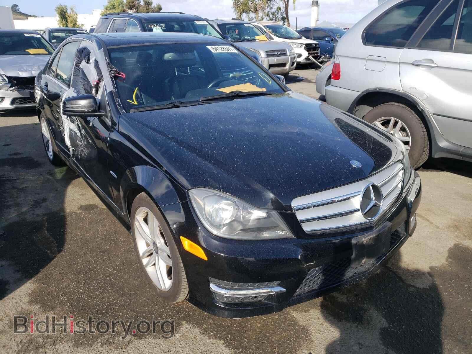 Фотография WDDGF4HB3CA607346 - MERCEDES-BENZ C-CLASS 2012