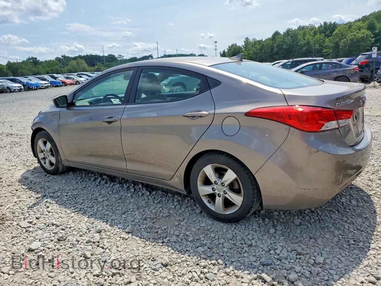 2012 HYUNDAI ELANTRA - VIN: 5NPDH4AE5CH124705 - Фото 2