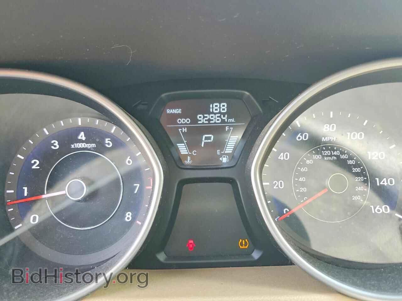 2012 HYUNDAI ELANTRA - VIN: 5NPDH4AE5CH124705 - Фото 9