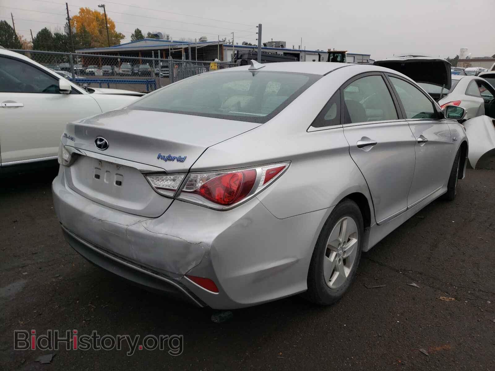 2012 HYUNDAI SONATA - VIN: KMHEC4A40CA046668 - Фото 4