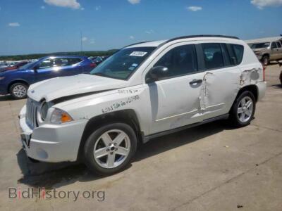 2008 Jeep COMPASS Sport, white — VIN 1J8FT47W68D706535, Copart