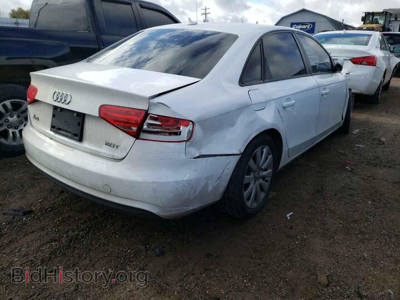 2013 AUDI A4 - VIN: WAUAFAFL9DA151328 - Фото 4