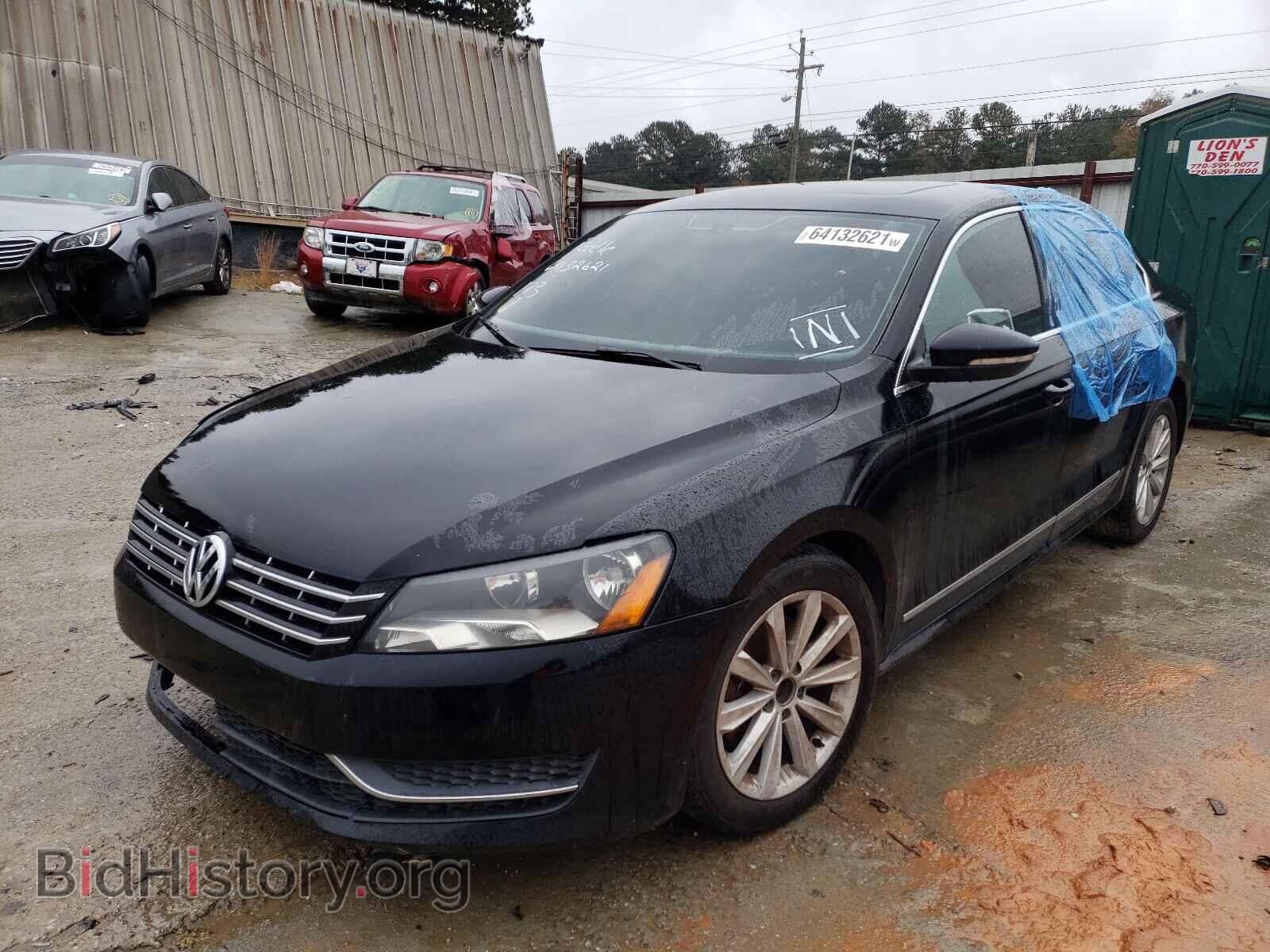 2012 VOLKSWAGEN PASSAT - VIN: 1VWCP7A37CC066765 - Фото 2
