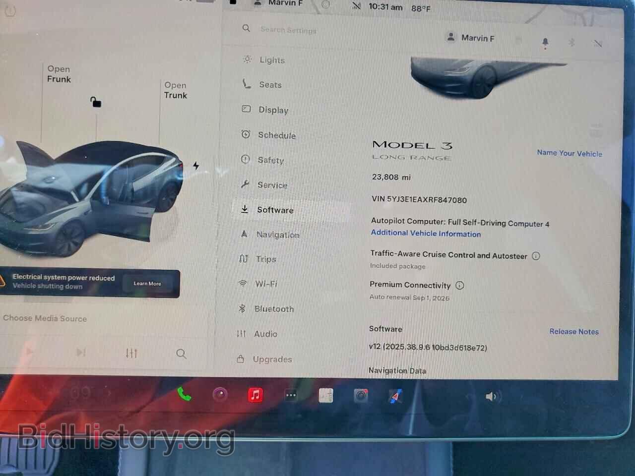 2024 TESLA MODEL 3 - VIN: 5YJ3E1EAXRF847080 - Фото 9