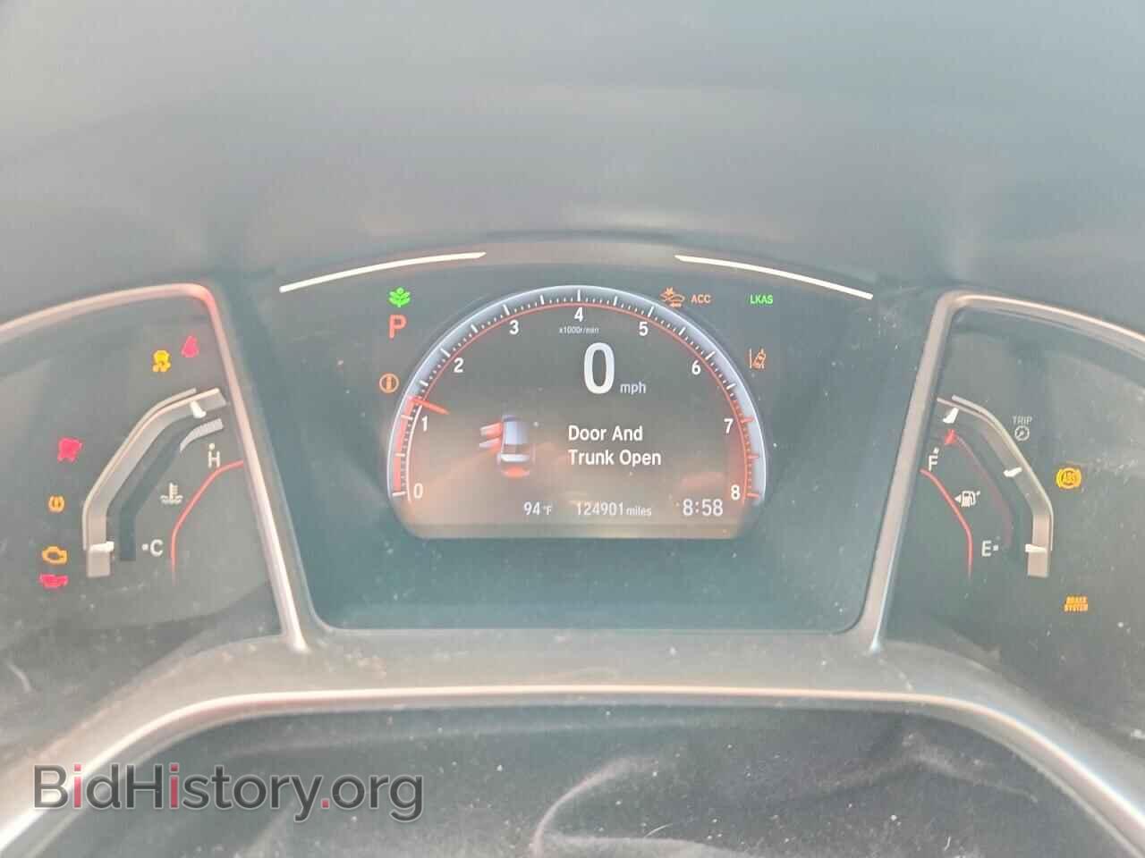 2019 HONDA CIVIC - VIN: 2HGFC2F84KH570433 - Фото 9