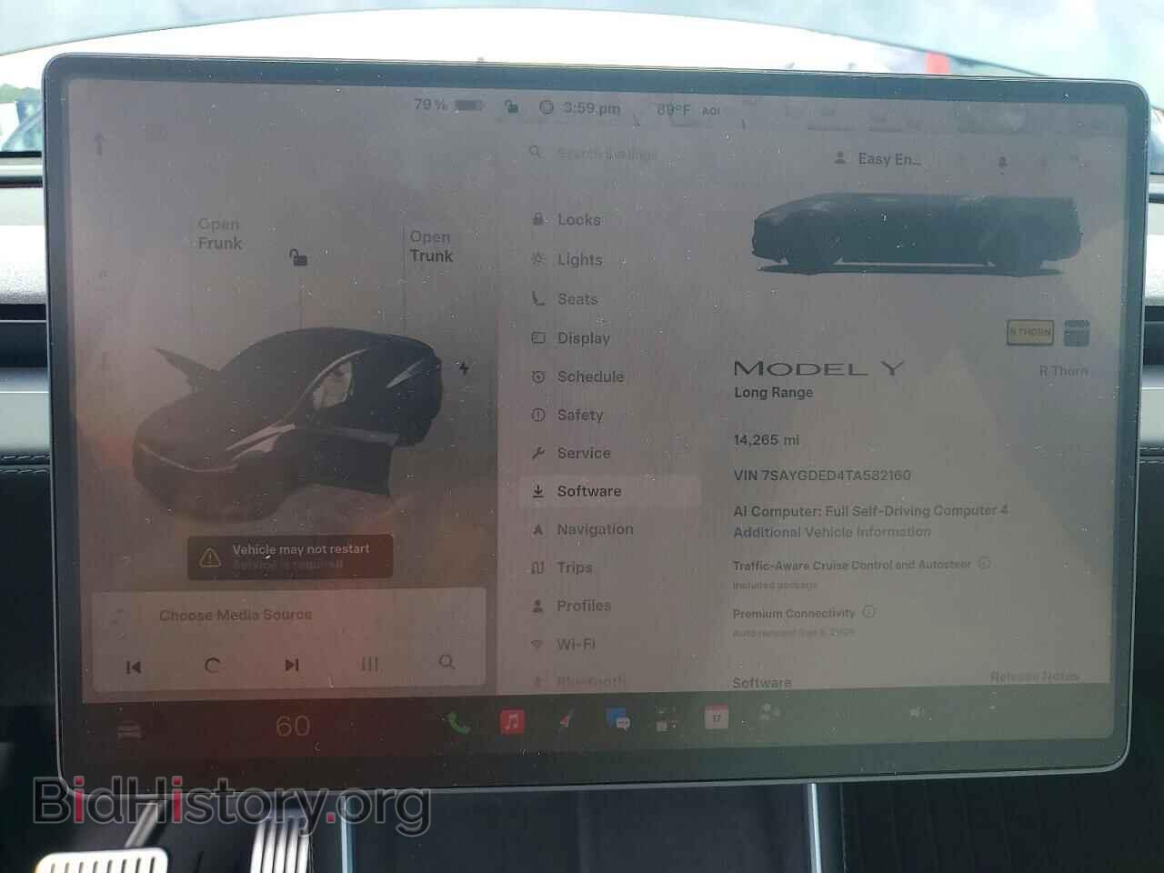 2026 TESLA MODEL Y - VIN: 7SAYGDED4TA582160 - Photo 9