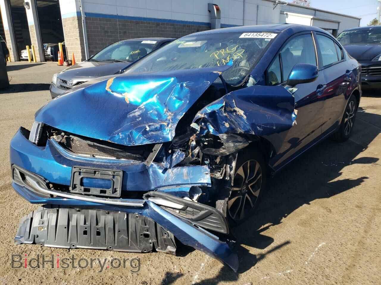 2013 HONDA CIVIC - VIN: 19XFB2F82DE250558 - Фото 2