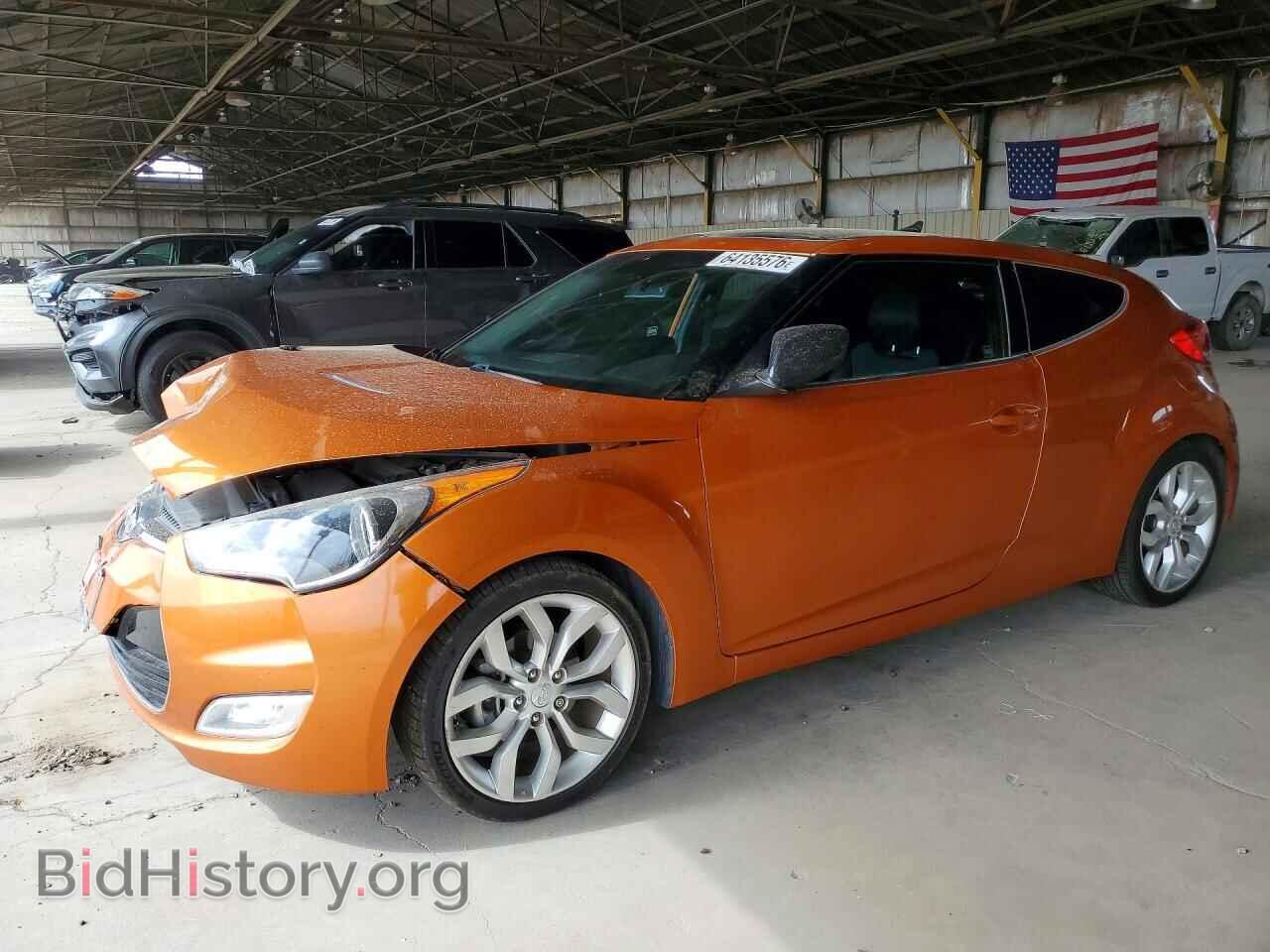 Photo KMHTC6AD6DU157406 - HYUNDAI VELOSTER 2013