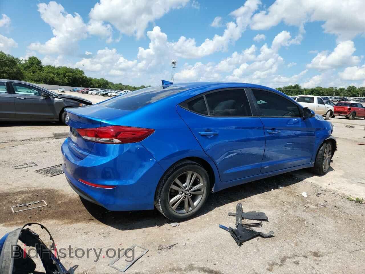 2018 HYUNDAI ELANTRA - VIN: 5NPD84LF5JH257709 - Фото 3