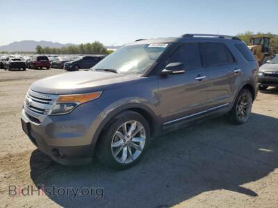 2013 Ford EXPLORER XLT, gray — VIN 1FM5K7D89DGC15233, Copart