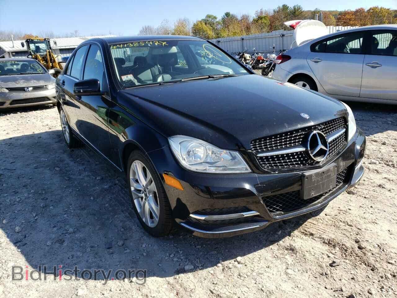 Фотография WDDGF8BB6CR197045 - MERCEDES-BENZ C-CLASS 2012