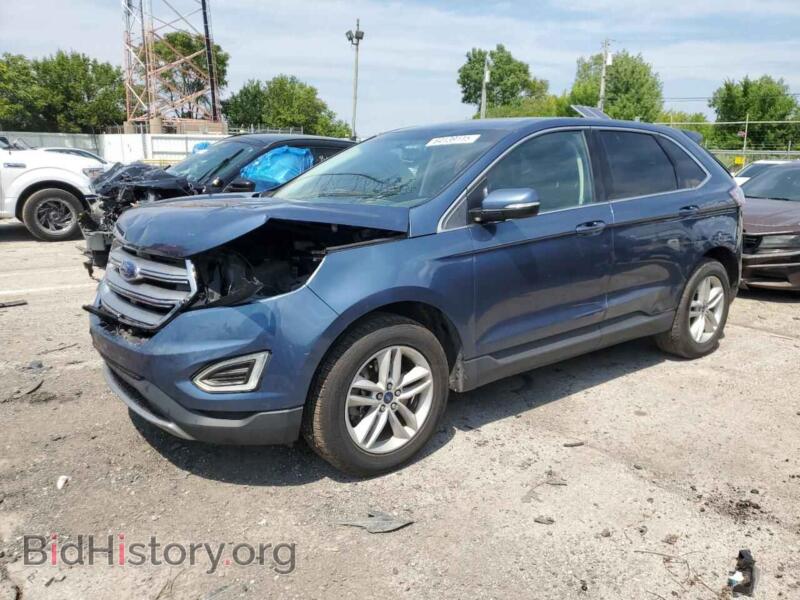 2018 Ford EDGE SEL (VIN 2FMPK4J97JBB74463) — photo 1 of 15, Copart, damage: front end