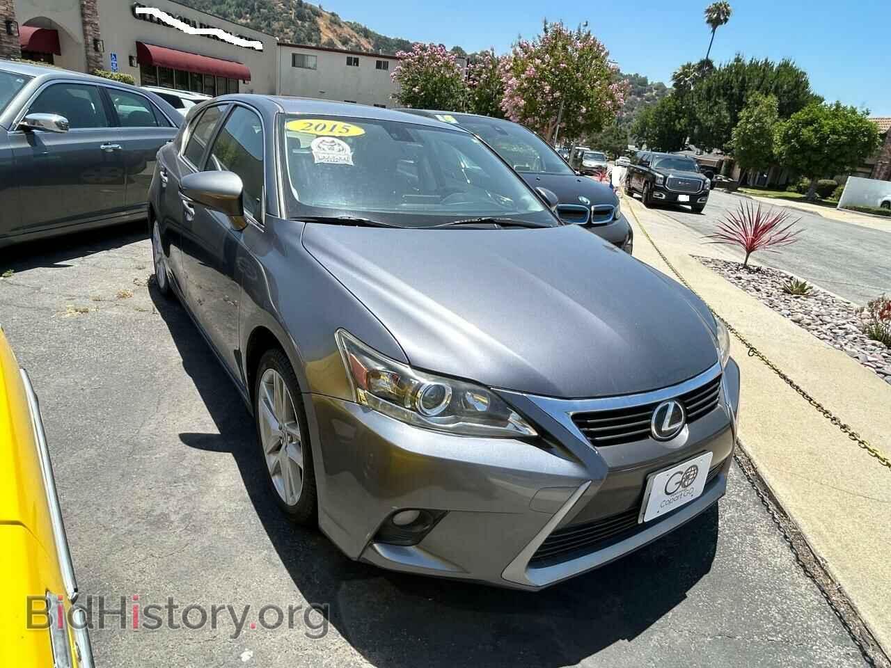 Фотография JTHKD5BH8F2210032 - LEXUS CT 200 2015