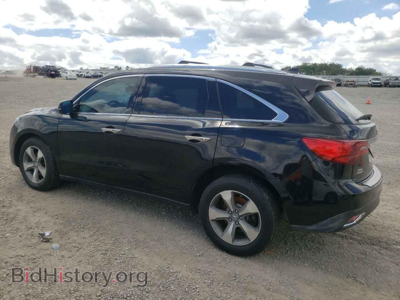 2014 ACURA MDX - VIN: 5FRYD4H24EB009652 - Фото 2