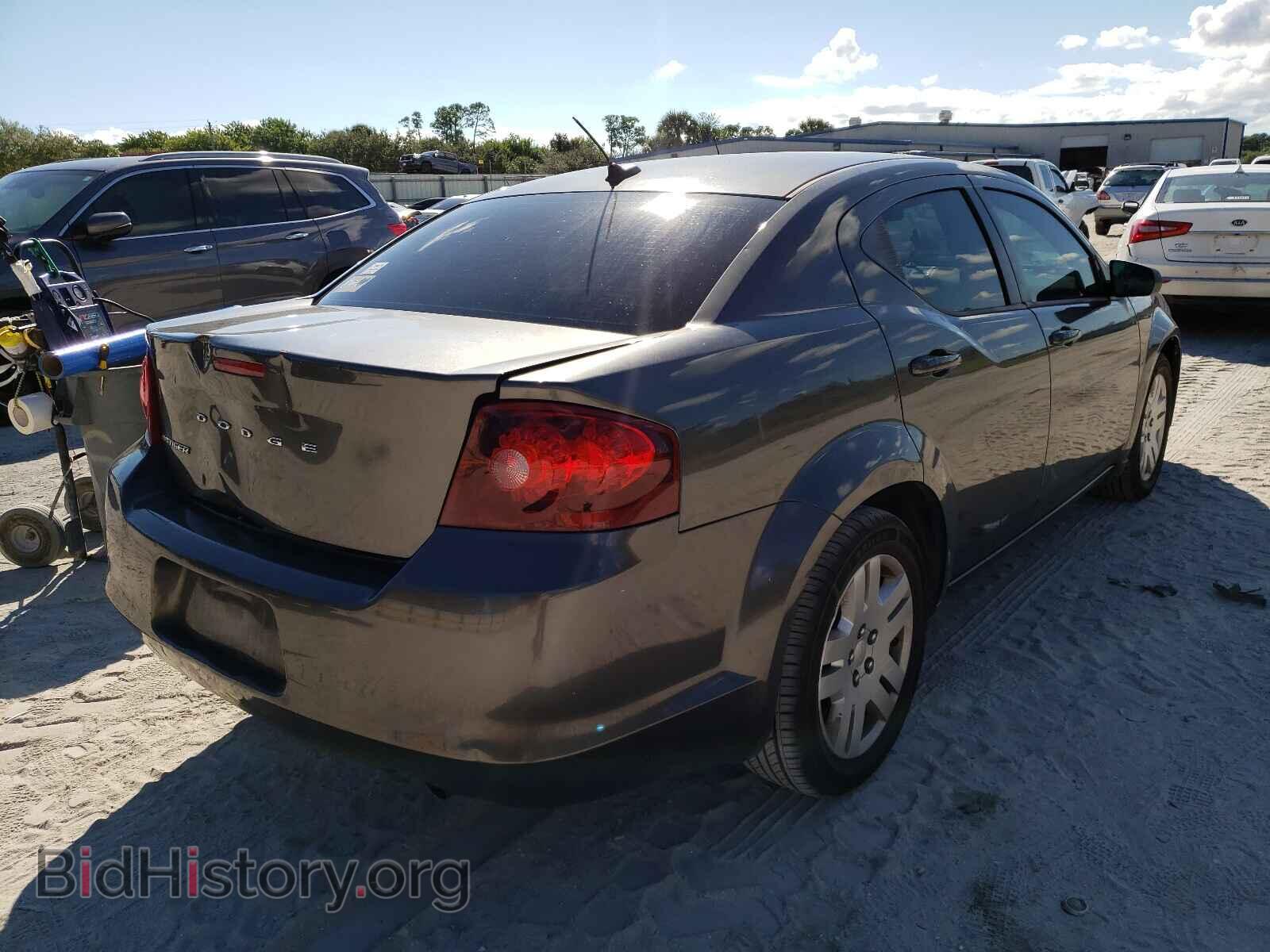 2014 DODGE AVENGER - VIN: 1C3CDZAB3EN222410 - Фото 4