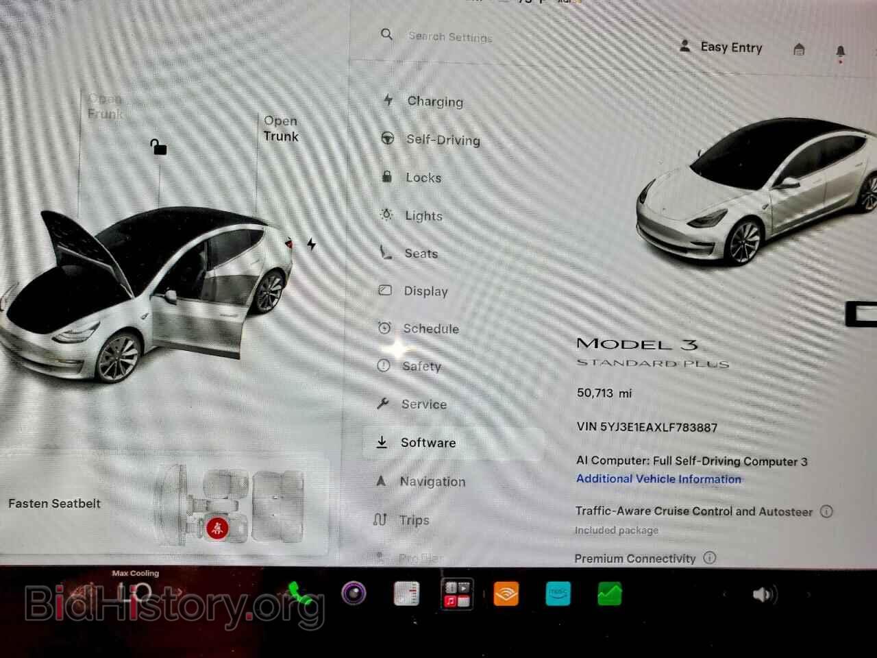 2020 TESLA MODEL 3 - VIN: 5YJ3E1EAXLF783887 - Фото 9