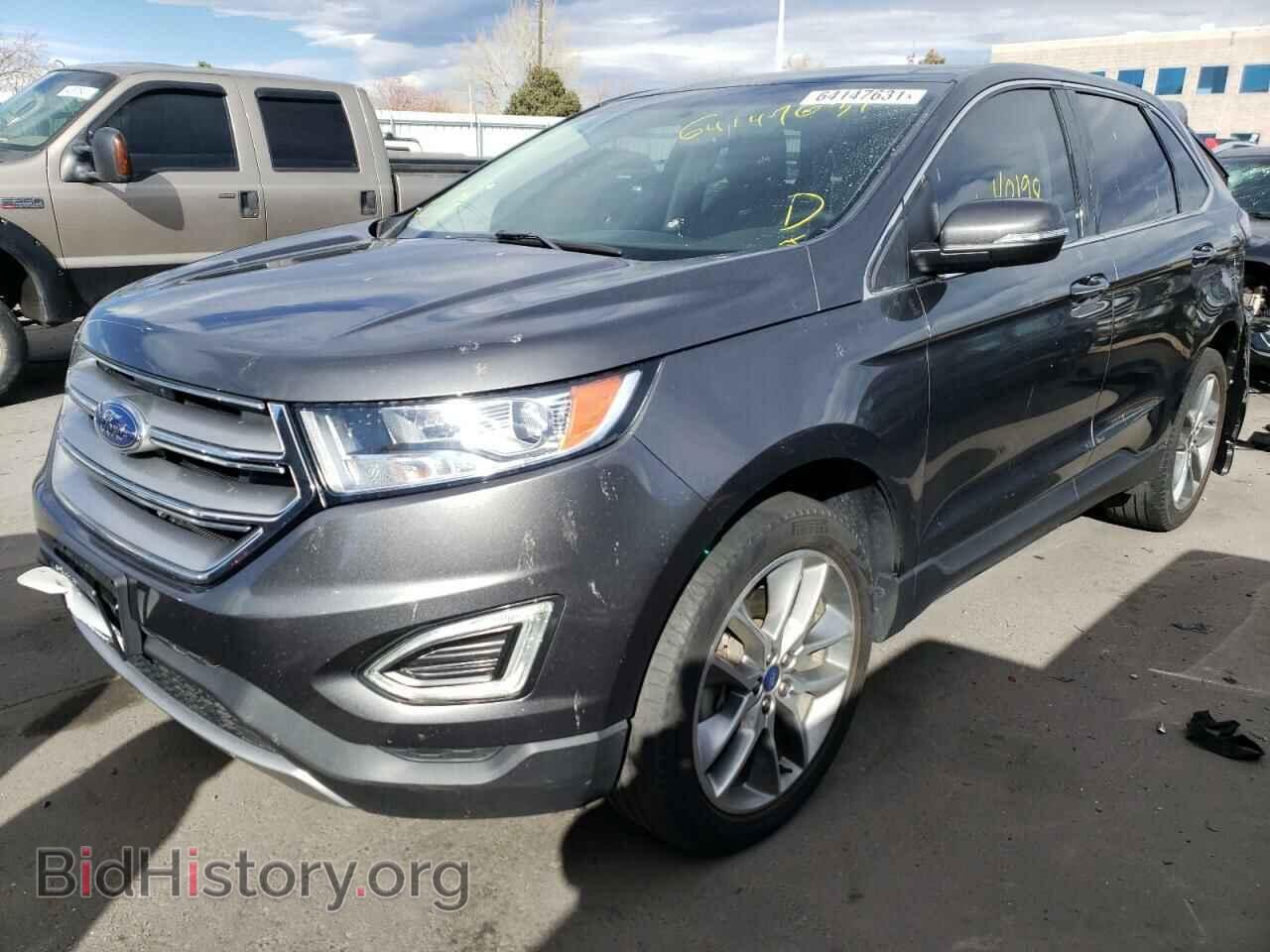 2017 FORD EDGE - VIN: 2FMPK4K96HBB10861 - Фото 2