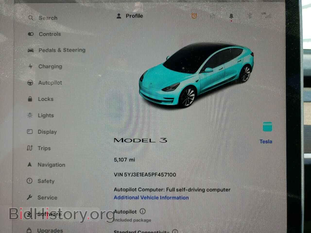 2023 TESLA MODEL 3 - VIN: 5YJ3E1EA5PF457100 - Фото 9