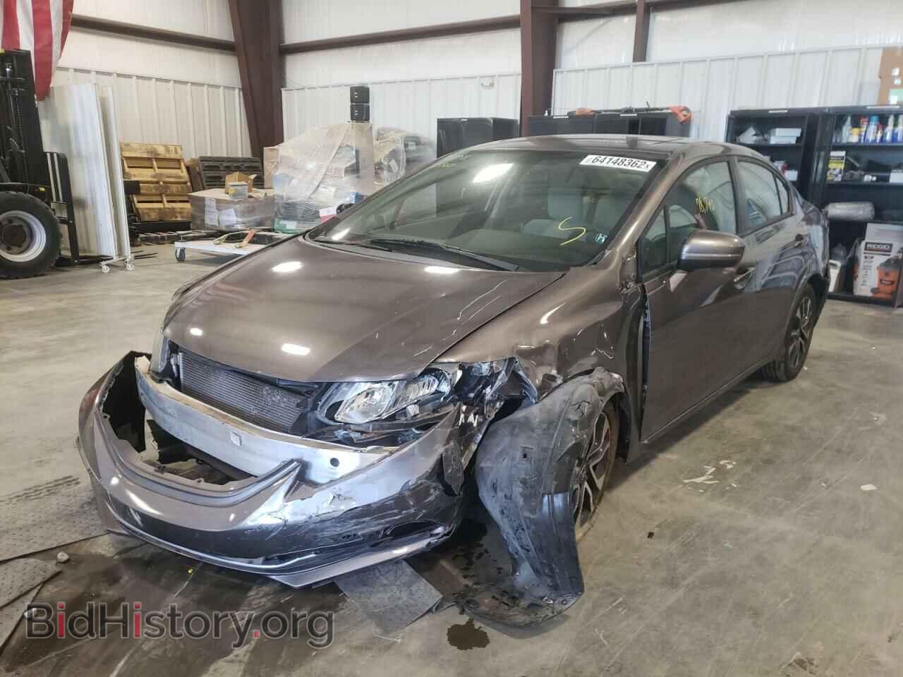 2014 HONDA CIVIC - VIN: 19XFB2F8XEE024849 - Фото 2