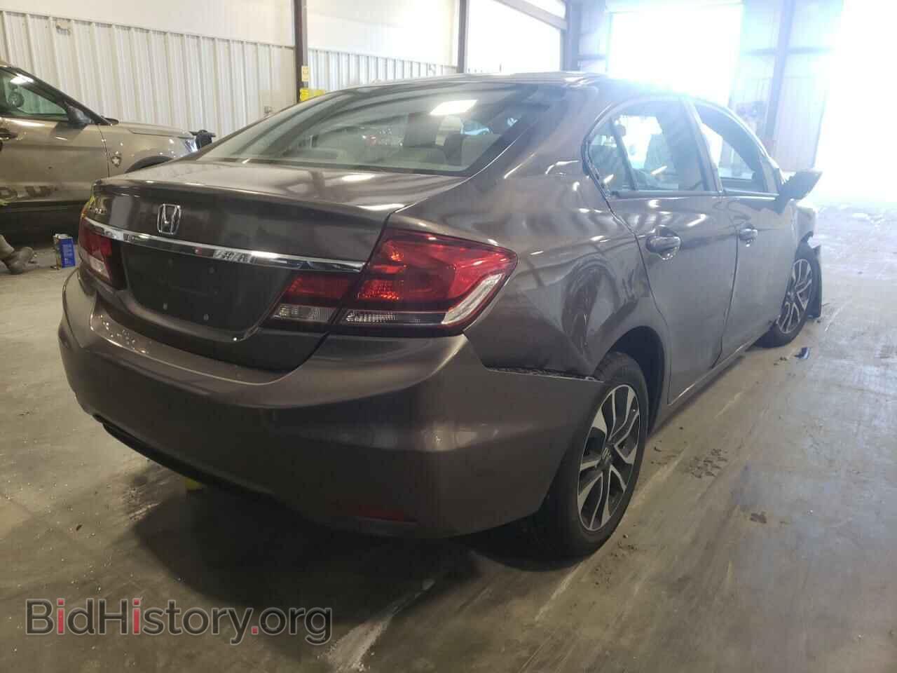 2014 HONDA CIVIC - VIN: 19XFB2F8XEE024849 - Фото 4
