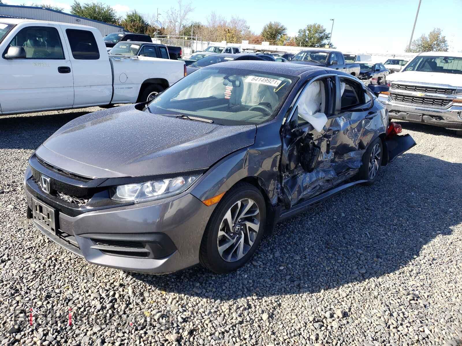 2017 HONDA CIVIC - VIN: 19XFC2F77HE211314 - Фото 2