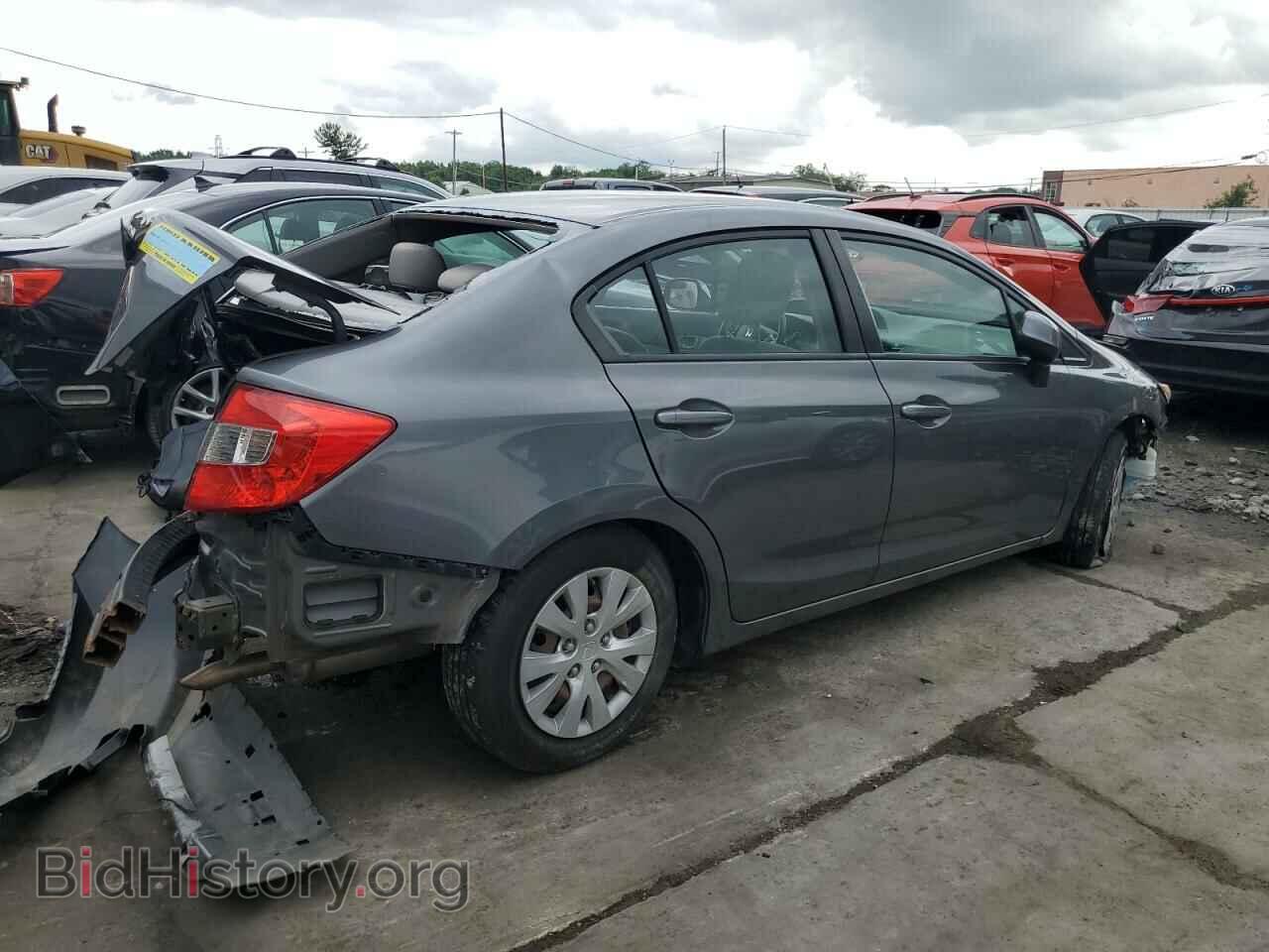 2012 HONDA CIVIC - VIN: 2HGFB2F52CH325804 - Фото 3