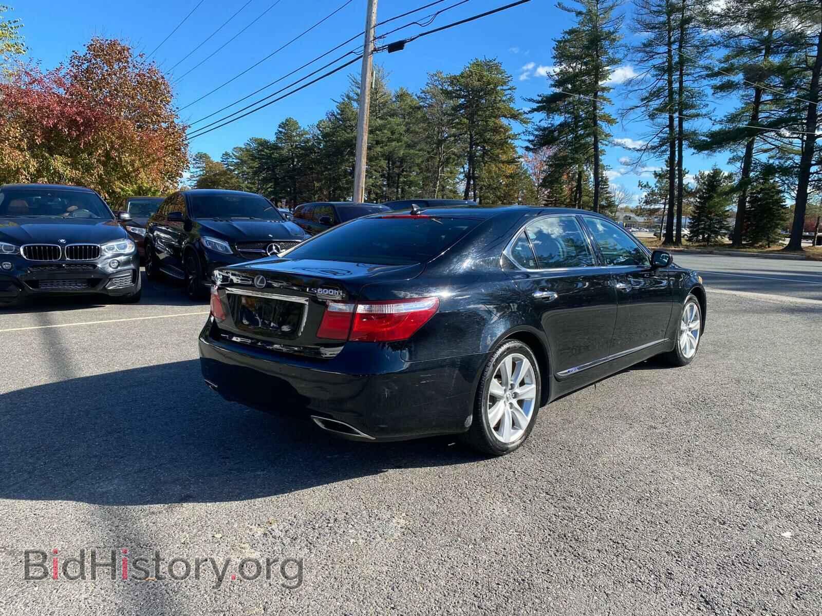 2008 LEXUS LS600 - VIN: JTHDU46F085003180 - Фото 3