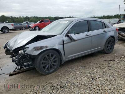 2013 Chrysler 200 Touring, серебристый — VIN 1C3CCBBB3DN600264, Copart