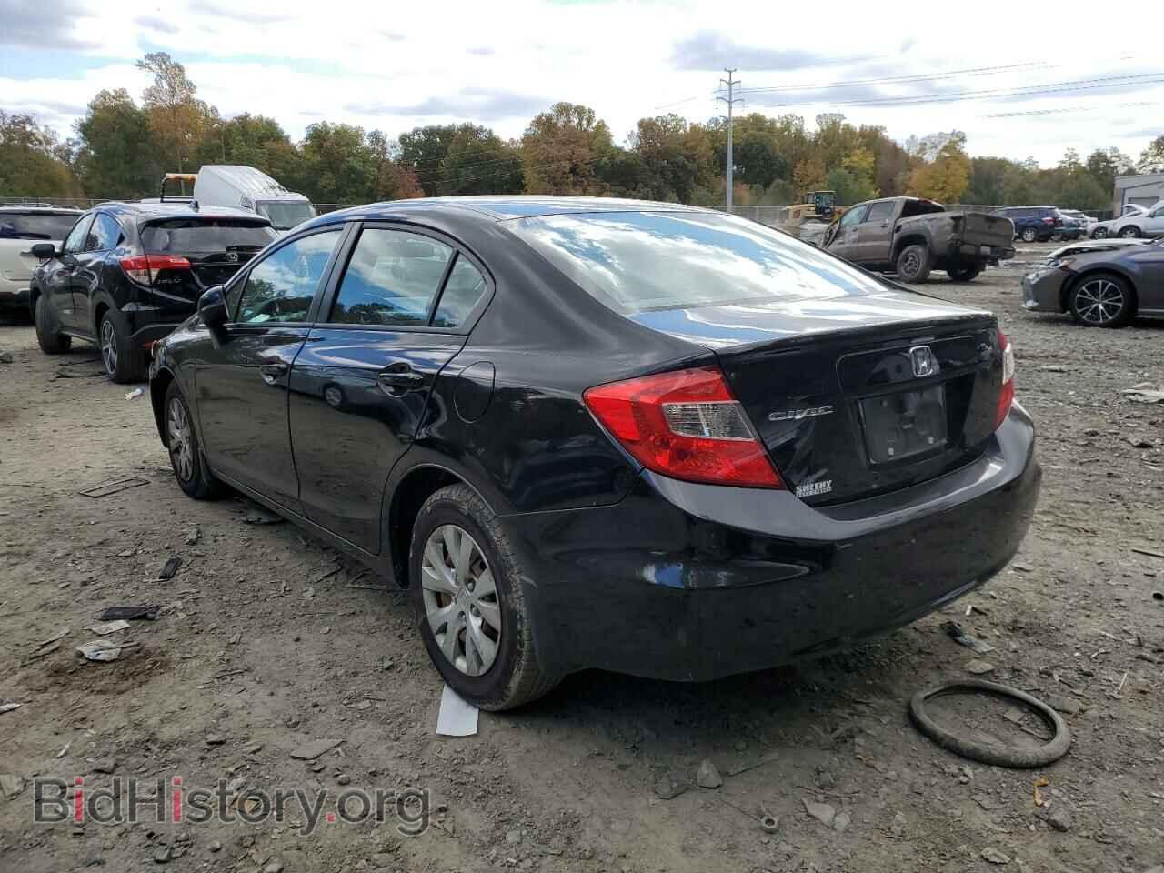 2012 HONDA CIVIC - VIN: 19XFB2F57CE100627 - Фото 3