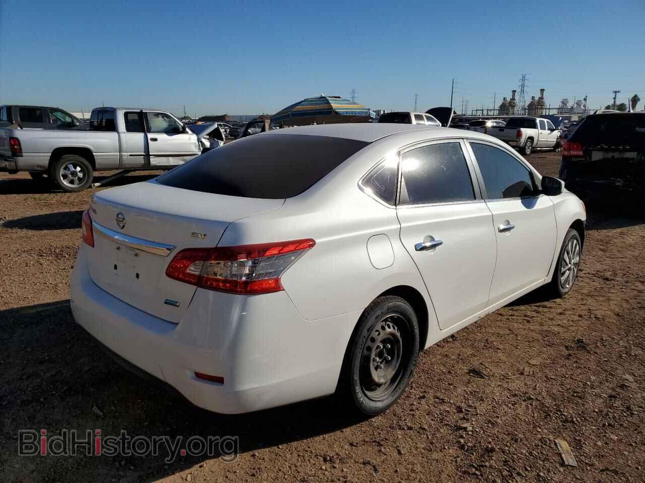 2014 NISSAN SENTRA - VIN: 3N1AB7AP1EL663948 - Фото 4