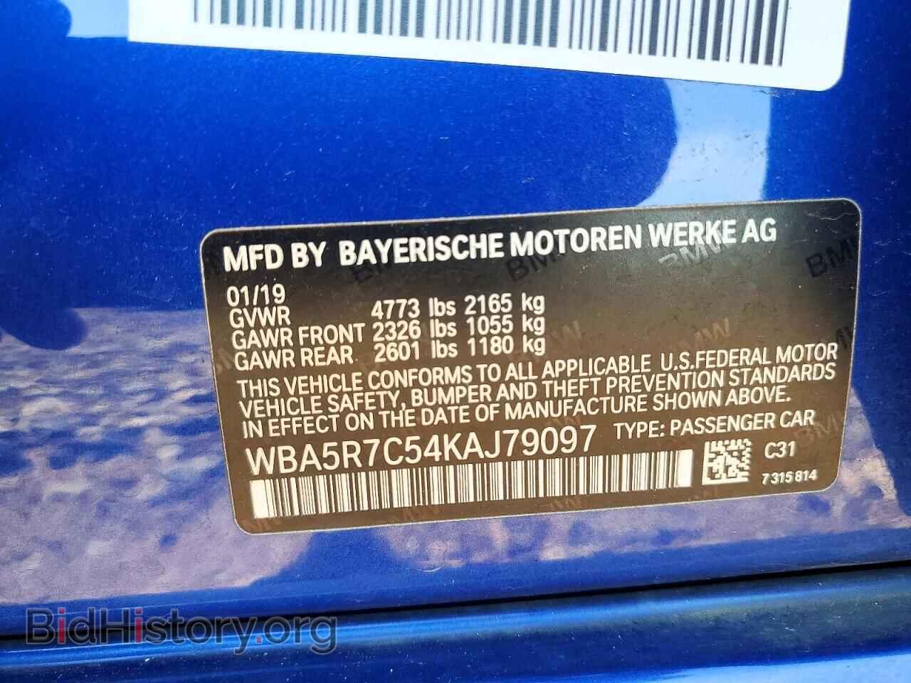 2019 BMW 3 SERIES - VIN: WBA5R7C54KAJ79097 - Фото 12