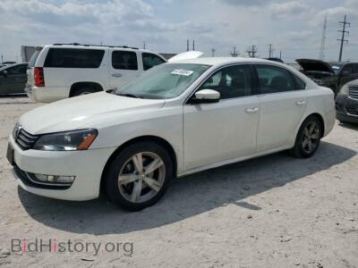 2015 Volkswagen PASSAT S, white — VIN 1VWAT7A33FC084672, Copart