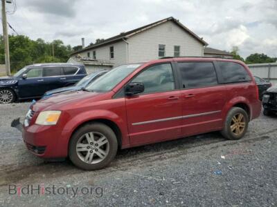 2010 Dodge CARAVAN Crew, красный — VIN 2D4RN6DX1AR394279, Copart