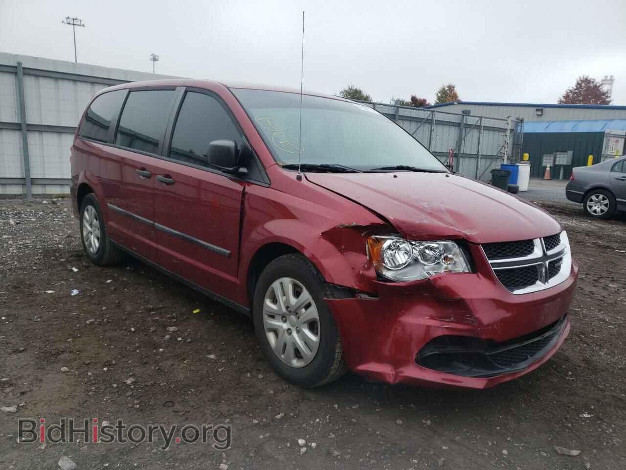 Фотография 2C4RDGBG2GR103421 - DODGE CARAVAN 2016