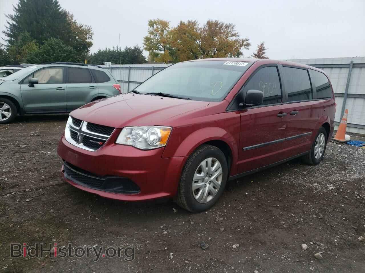 2016 DODGE CARAVAN - VIN: 2C4RDGBG2GR103421 - Фото 2