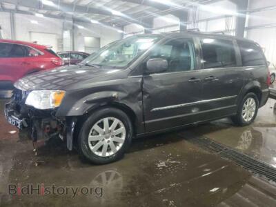 2015 Chrysler MINIVAN Touring, серый — VIN 2C4RC1BG0FR696243, Copart