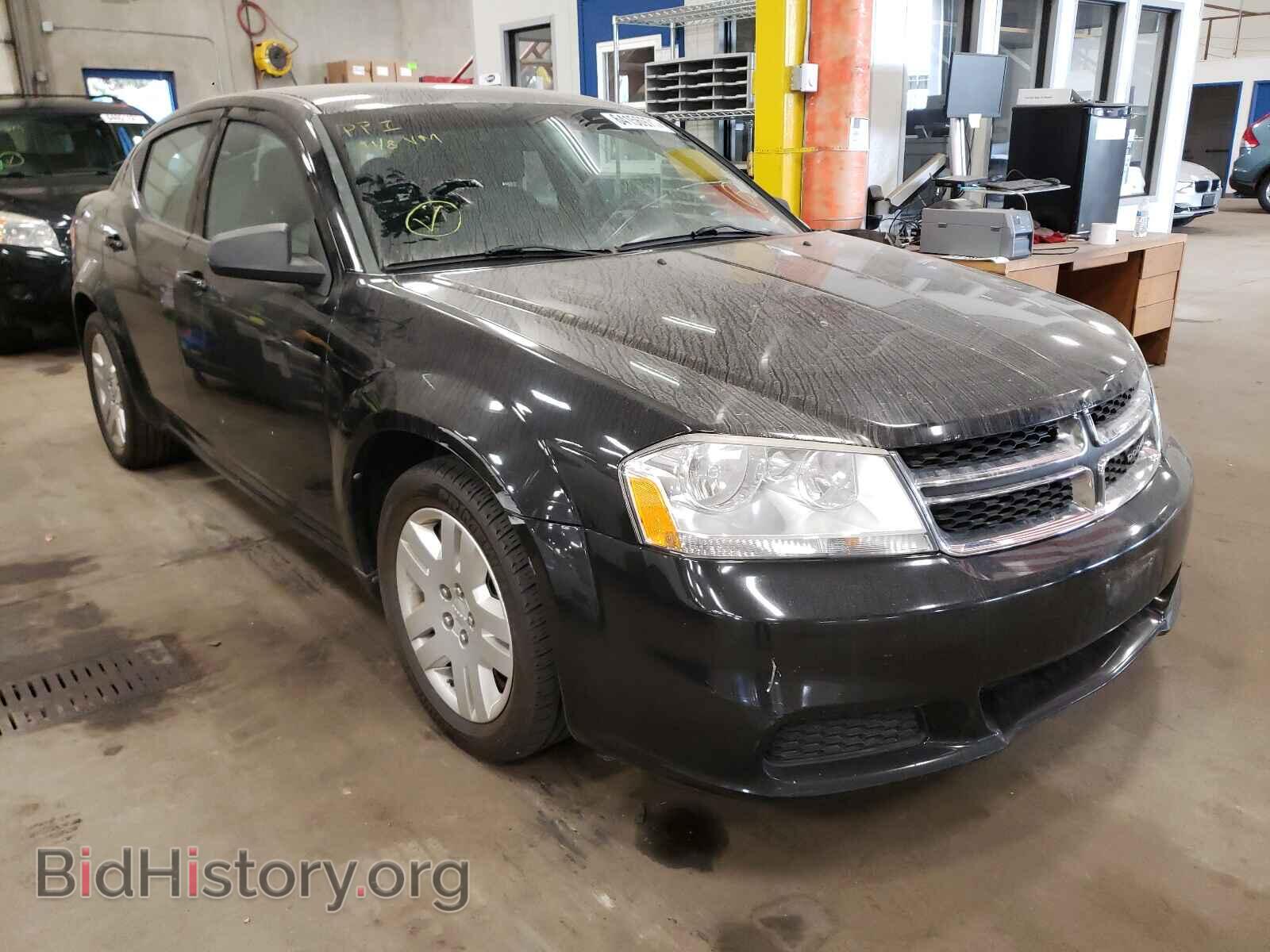 Фотография 1C3CDZAB3DN596370 - DODGE AVENGER 2013