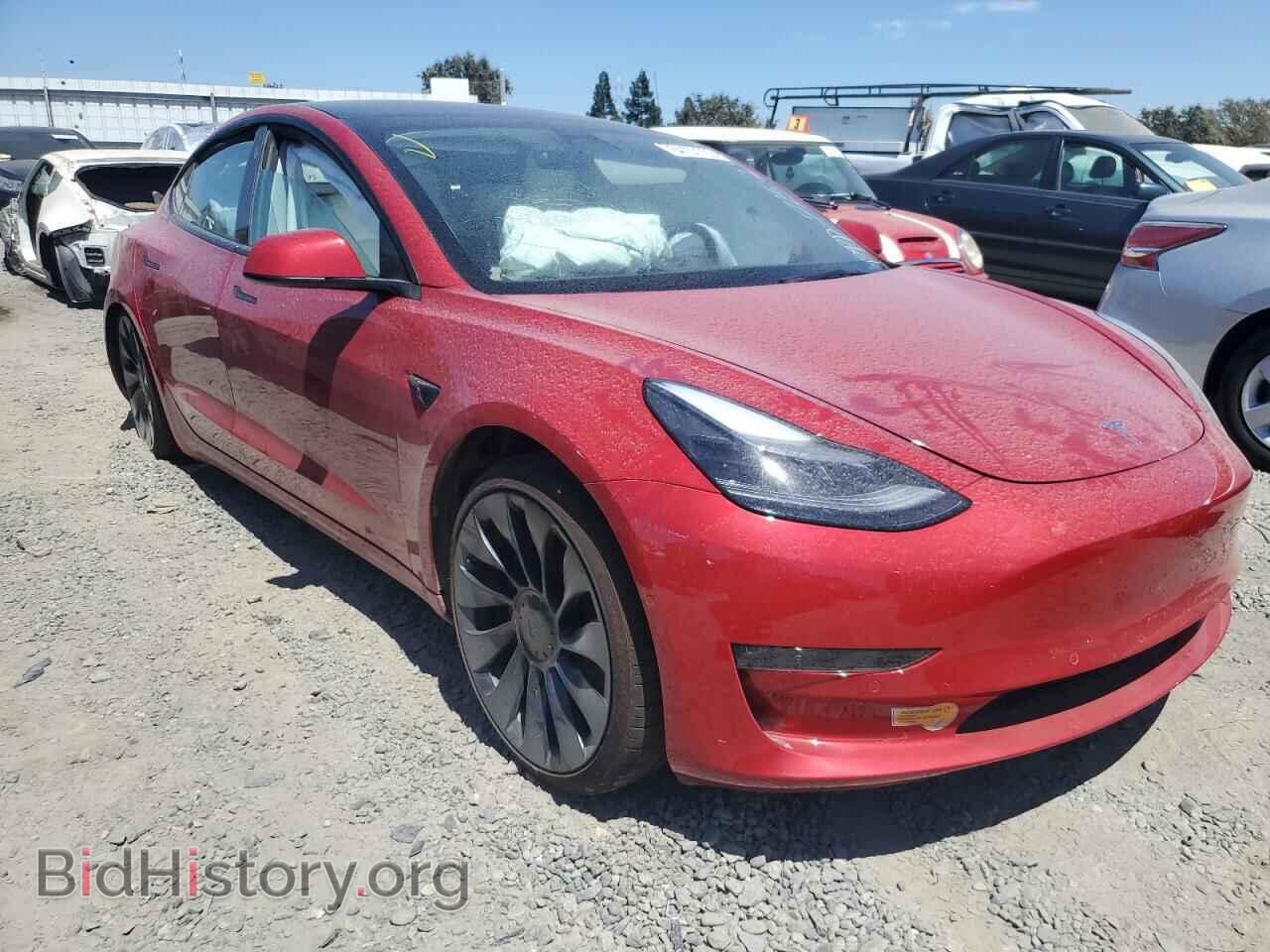 2022 TESLA MODEL 3 - VIN: 5YJ3E1EC2NF310604 - Фото 4