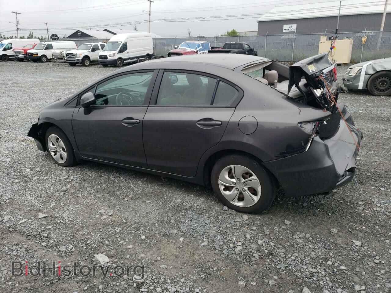2013 HONDA CIVIC - VIN: 2HGFB2F43DH038609 - Фото 2