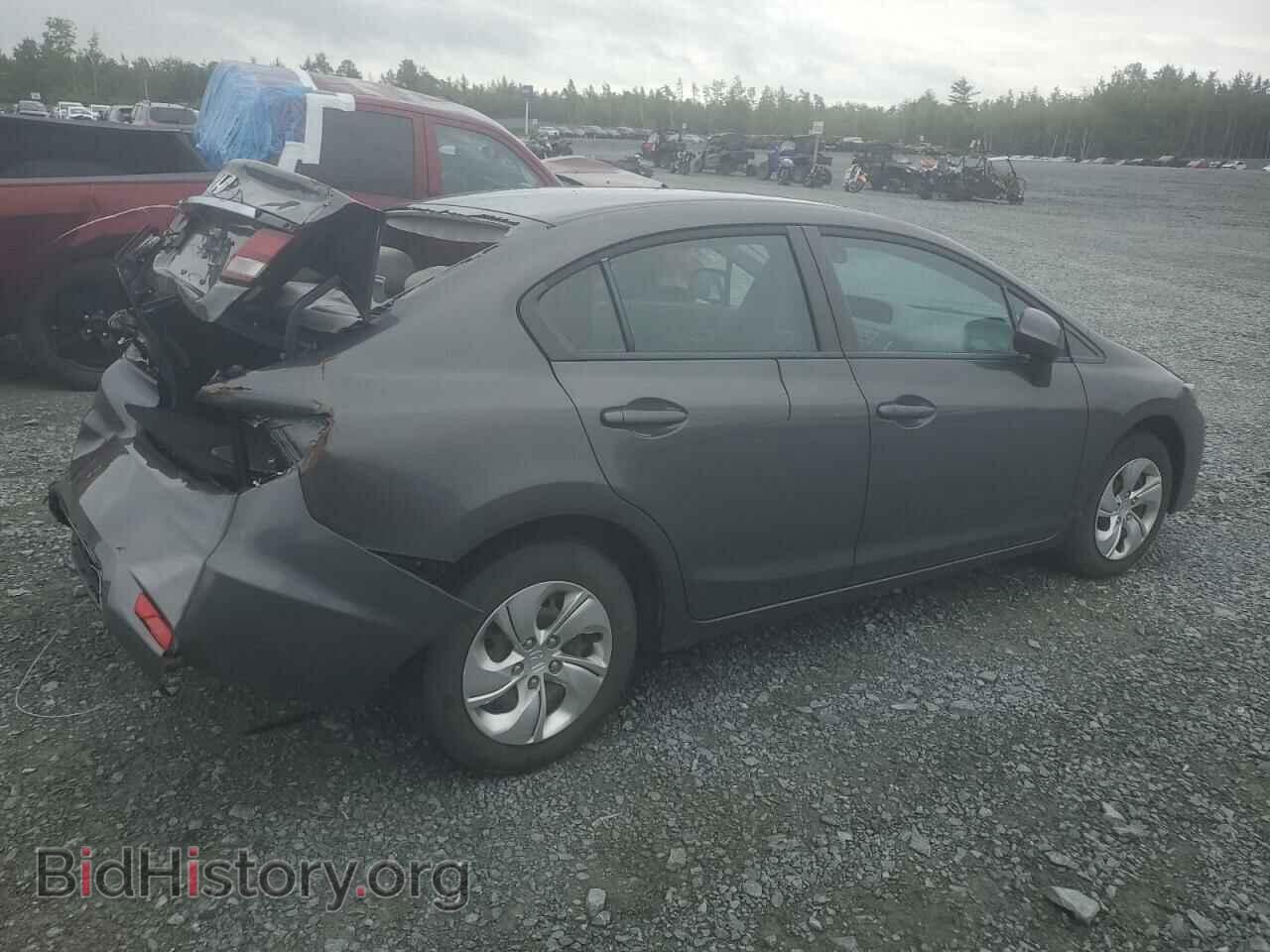 2013 HONDA CIVIC - VIN: 2HGFB2F43DH038609 - Фото 3