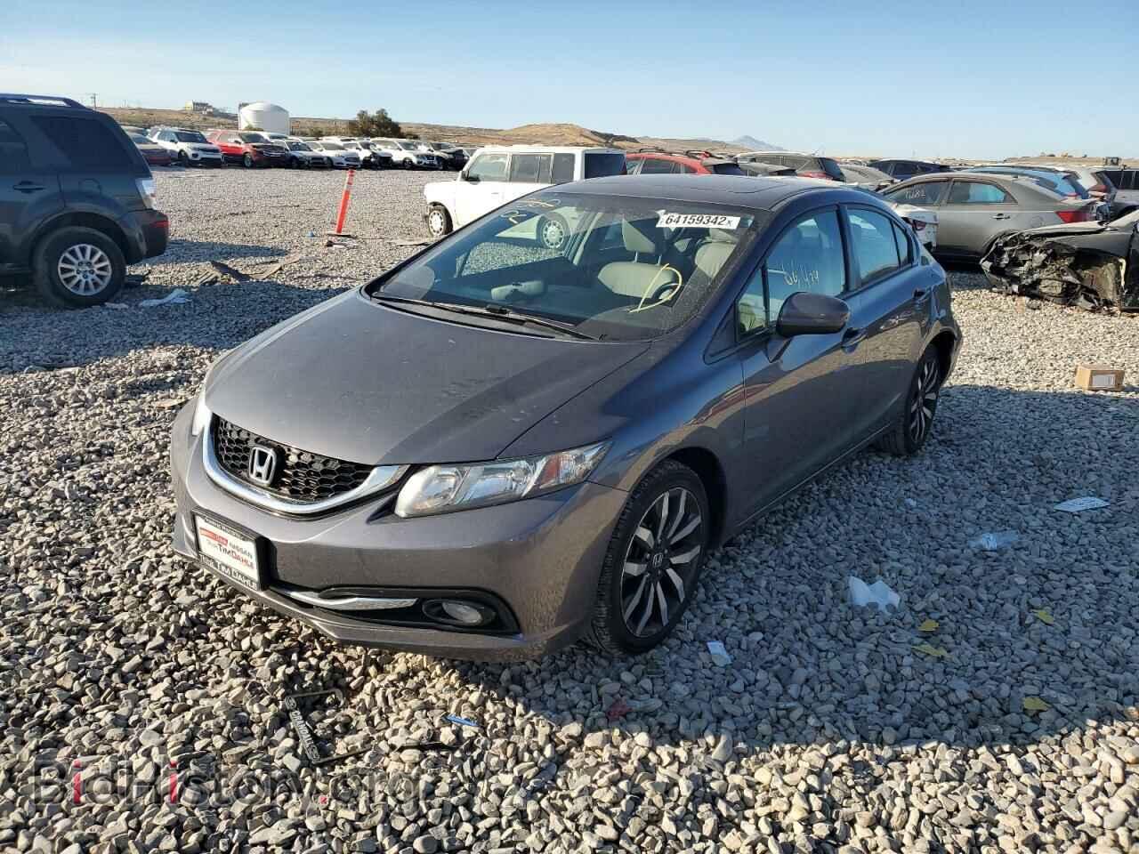 2015 HONDA CIVIC - VIN: 2HGFB2F95FH548863 - Фото 2